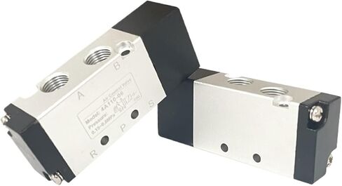 1PCS pneumatic valve two-way five-position pneumatic reversing control valve 4A220-08/210-06/320-10 4A420-15(4A210-08) in Saudi Arabia