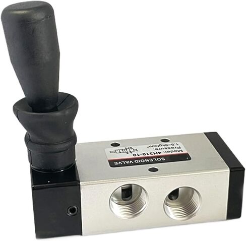 1PCS يدوي الهوائية الصمام الملف اللولبي 2-الموضع 3-Way صمام الملف اللولبي 4H210-06/08 4H310-08/10 4H410-15 (4H310-10 ، صمام فقط) in Kuwait
