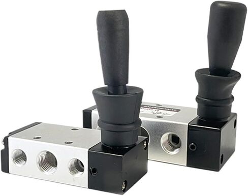 1PCS يدوي الهوائية الصمام الملف اللولبي 2-الموضع 3-Way صمام الملف اللولبي 4H210-06/08 4H310-08/10 4H410-15 (4H310-10 ، صمام فقط) in Kuwait