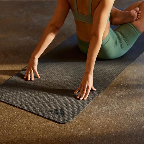 adidas Yoga Mat, Medium-Density Workout Mat, 4mm in Saudi Arabia