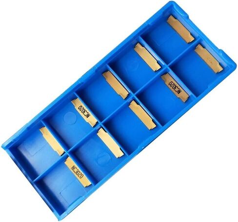 10Pcs MGMN150-G NC3020 1.5mm Wide CNC Cut-Off Grooving Carbide Insert,Fit for MGEHR in Saudi Arabia