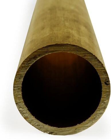 Brass Round Tubing, H58 Temper, 3/8" OD, 0.315" ID, 0.03" Wall, 48" Length, OnlineMetals in Saudi Arabia