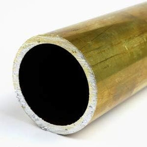 Brass Round Tubing, H58 Temper, 3/8" OD, 0.315" ID, 0.03" Wall, 48" Length, OnlineMetals in Saudi Arabia