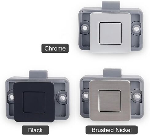 Camper Car Push Lock 26mm RV Caravan Boat Motor Home Cabinet Lock Lock Bush Push Bush Artature Hardware 5pcs (Brown) in Saudi Arabia