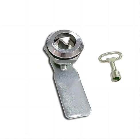 Stainless Steel MS705 Tool Lock with Rotating Tongue for Industrial Cabinet Cam Lock 18mm Cabinet Lock 1Pcs(H 0mm-Stainless) in Saudi Arabia