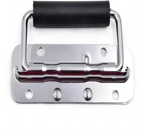 Spring Handle Iron 304 Stainless Steel Handle Cabinet Door Drawer Spare Handle 3Pcs(3pcs-602-Iron) in Saudi Arabia