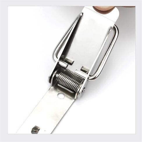 أجهزة Hasp Tool Box Lock Hasp Wooden Advertising Box Spring Box Lock Industrial Hasp SK101 1PCS (SK102 201 Steel) in Saudi Arabia