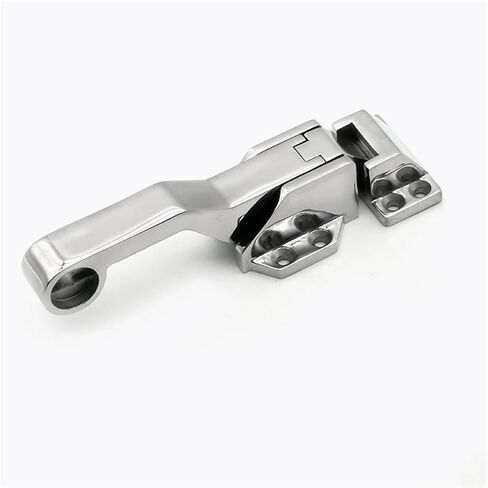 304 Stainless Steel Freezer Door Handle Refrigerator Mute Box Sealed Door Lock Oven Linkage Handle DK615 1Pcs in Saudi Arabia
