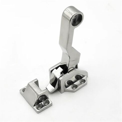 304 Stainless Steel Freezer Door Handle Refrigerator Mute Box Sealed Door Lock Oven Linkage Handle DK615 1Pcs in Saudi Arabia
