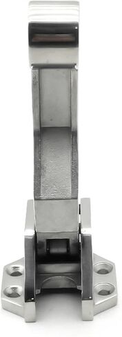 304 Stainless Steel Freezer Door Handle Refrigerator Mute Box Sealed Door Lock Oven Linkage Handle DK615 1Pcs in Saudi Arabia