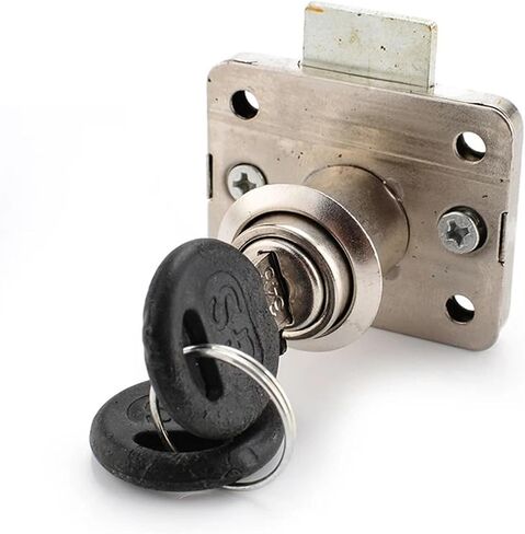 Desk Drawer Lock Wardrobe Locks Cabinet Locks Furniture Cam Locks 1Pcs(Brass 338-32) in Saudi Arabia