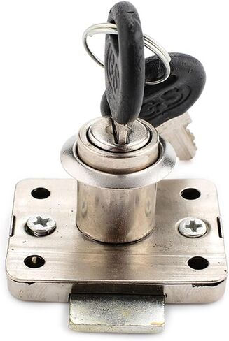 Desk Drawer Lock Wardrobe Locks Cabinet Locks Furniture Cam Locks 1Pcs(Brass 338-32) in Saudi Arabia