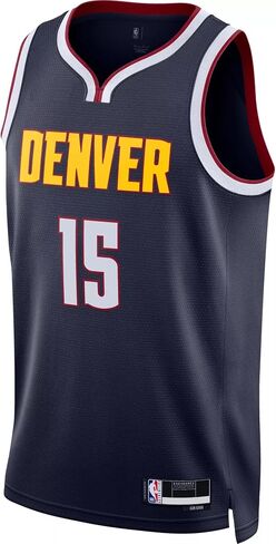 Nikola Jokic Denver Nuggets NBA Kids Youth 8-20 Navy Icon Edition Swingman Jersey in Saudi Arabia