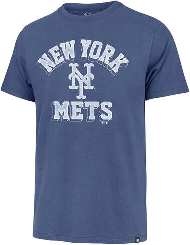 47 Brand MLB Men's Unmatched Franklin Team Color Arched Wordmark Primary Logo Short Sleeve Baseball Fashion T-Shirt in Saudi Arabia