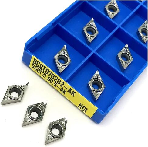 DCGT070204 AK H01 أداة تحويل الألومنيوم Carbide إدراج أدوات المخرطة CNC أداة إدراج أداة القطع DCGT 070204 الألومنيوم (DCGT070202 AK H01) in Saudi Arabia