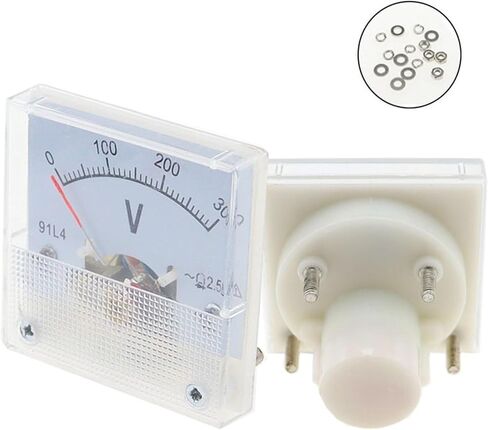 91L4 AC 0-150V 250V 300V 450V Analog Panel Volt Voltage Meter Voltmeter Gauge 1Pcs(250V) in Saudi Arabia