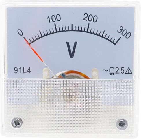 91L4 AC 0-150V 250V 300V 450V Analog Panel Volt Voltage Meter Voltmeter Gauge 1Pcs(250V) in Saudi Arabia