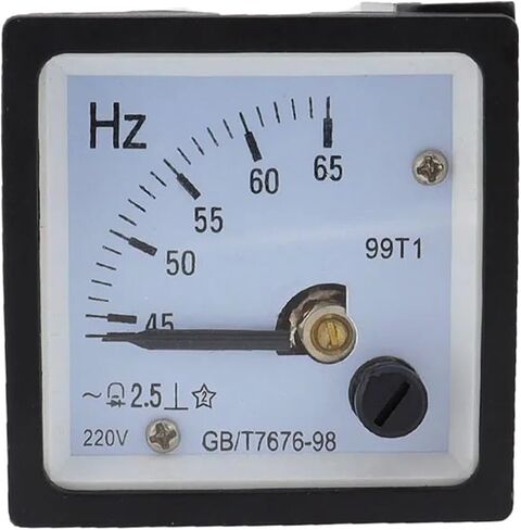 مؤشر 99T1-HZ 48 * 48 مم متر مكعب 45-65Hz 380V 220V 48x48mm التردد التناظري 1PCs (45-65Hz 380V) in Saudi Arabia