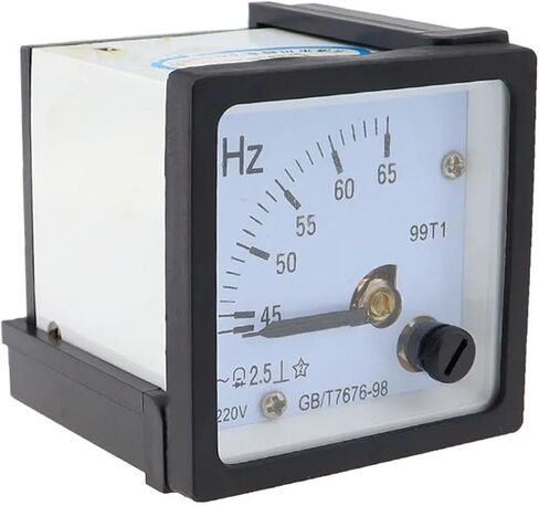 مؤشر 99T1-HZ 48 * 48 مم متر مكعب 45-65Hz 380V 220V 48x48mm التردد التناظري 1PCs (45-65Hz 380V) in Saudi Arabia