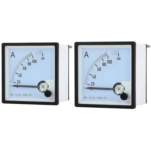 6T2 AC AMMETER AMMETER 1A 2A 3A 5A 10A 15A 20A 30A 50A 100A 200A 600A 1000A 2000A Current Current Meter 1PCS (30W) in Kuwait