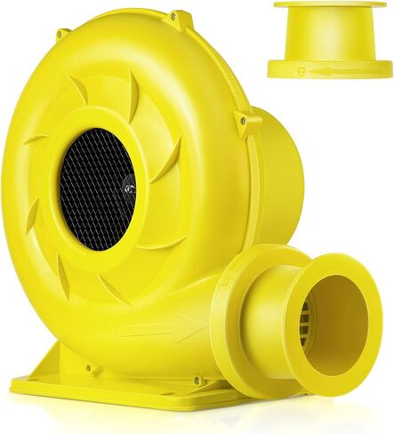 800W Bounce House Blower, Powerful Inflatable Air Blower, Portable Commercial Fan Pump for Large Bouncy Castle, Water Slide, Jumper, Inflatable Decoration and Other Inflatables in Saudi Arabia