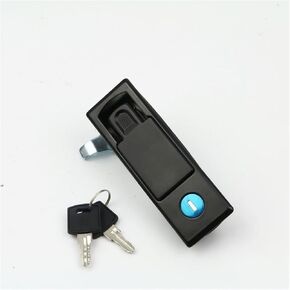 Stainless Steel Electrical Panel Cabinet Lock with Push Button Swing Handle Key 1Pcs in Kuwait