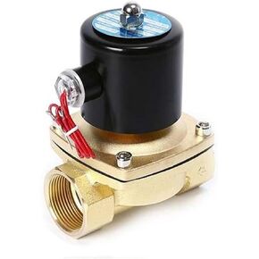 الصمام 1/4 "3/8" 1/2 "3/4" 1 "صمام الملف اللولبي الكهربائي DN8 DN10 DN15 DN20 DN25 N/C صمام PNEUMATIC للهواء المائي DC12V/DC24V/AC220V (24V ، DN8) in Kuwait