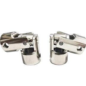 2pc قارب السيارة عمود مقرن موصل موصل المعادن الشامل اقتران RC Robot Cardan (8 مم إلى 6 مم) in Kuwait