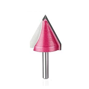 6mm V Bit CNC Solid Carbide End Mill 3D Router Bits For Tungsten Woodworking MDF Milling Cutter 60 90 120 150 °(9317) in Kuwait