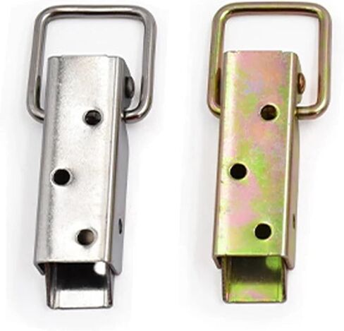 DK505 Two Kinds of Materials Spring Loaded Suitcase Chest Tool Box Locking Toggle Latch Hasp Lock Hardware 1Pcs(5pcs-505-304 Steel) in Saudi Arabia