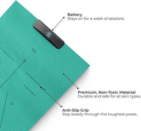Smart Mat Gen3 - Dark Grey| AI Powered Yoga Mats For Home Workout | Lightweight Yoga Mats of 6mm | Real Time Tracking Exercise Mats For Men & Women in Saudi Arabia