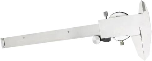 0.02 مم 150/200/300 ملم قرص مقياس القياس المقياس المقياس المقياس المزدوج الصدمة الأداة (0-300mm 0.02 مم) in Kuwait