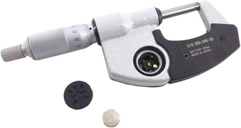 Measuring Range 0-25/50/75/100mm/0.001 293-240/241/242/243-30 Digital Outside Micrometers(25-50mm 293-241-30) in Kuwait