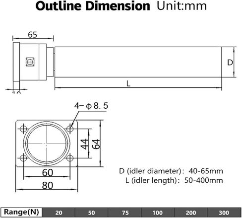 DYZL-106 Cantilever Roller Tension Sensor Controller Film roll Weighing Force measu(Rojo) in Kuwait