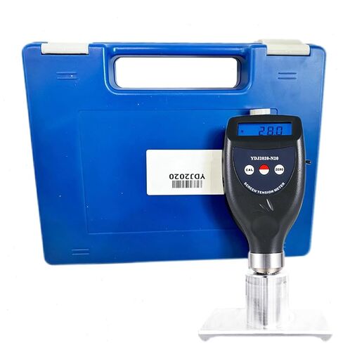 مقياس شاشة التوتر الشاشة لطباعة شاشة الحرير مع نطاق تخطيط نطاق قياس 7-20N/سم 0-25N/سم دقة 0.1 خطأ فني 5 ٪ للأسلاك العامة والصلب in Kuwait