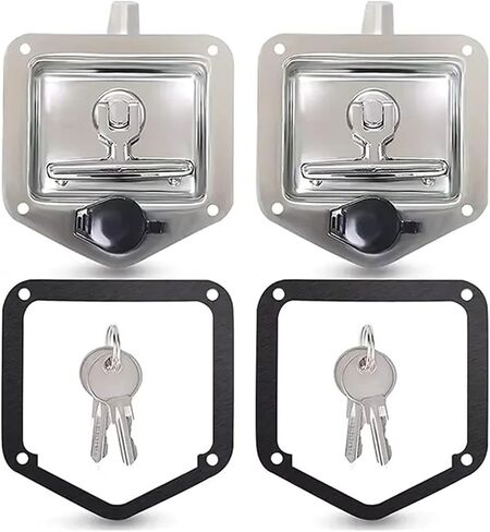 XK126Stainless Steel Trailer Folding T Compression Handle Paddle Latch RV Truck Toolbox Lock for Drawer 1Pcs in Saudi Arabia