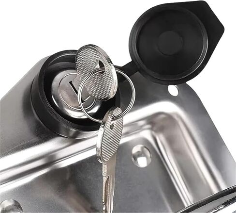 XK126Stainless Steel Trailer Folding T Compression Handle Paddle Latch RV Truck Toolbox Lock for Drawer 1Pcs in Saudi Arabia