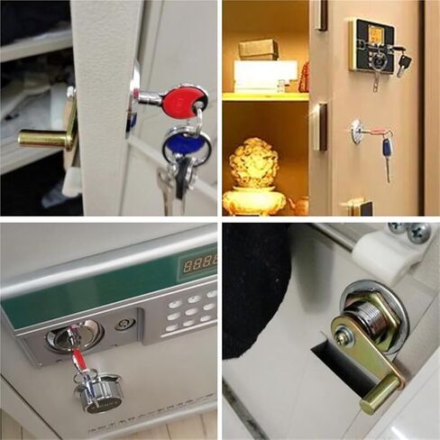 Household Security Cabinet Door Lock Cylinder Mechanical 1Pcs in Saudi Arabia
