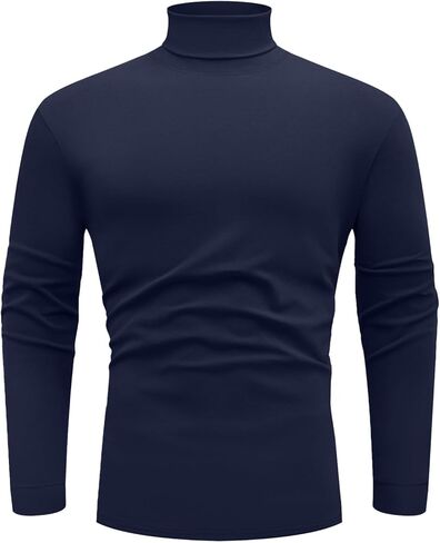 Sailwind Men's Lightweight Turtleneck Shirts Long Sleeve Thermal Pullover Sweater in Saudi Arabia