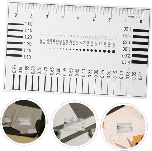 Cabilock High Precision Gauge for Flaw Detection Millimeter Measuring Tool Sec Measurement Chart Detection in Saudi Arabia