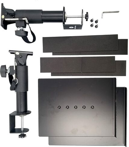 Studio Monitor Speaker Stand Pair - Desktop Speaker Stands - Clamp Stand V2 in Saudi Arabia