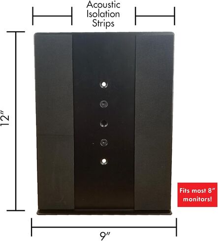 Studio Monitor Speaker Stand Pair - Desktop Speaker Stands - Clamp Stand V2 in Saudi Arabia