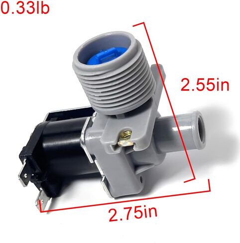 Water Solenoid Valve Replacement for Hoshizaki 3U0111-01 & KM-1200/1300/1600 Series | UL-Certified Brass Construction with IP68 Waterproof Seal | OEM# J248-033 Compatible Ice Maker Valve in Saudi Arabia