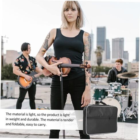 2pcs Lyre Bag Thickened Handheld Carrying Case for String Polyester Storage Pouch Shoulder Straps Convenient Music Instrument Travel in Saudi Arabia
