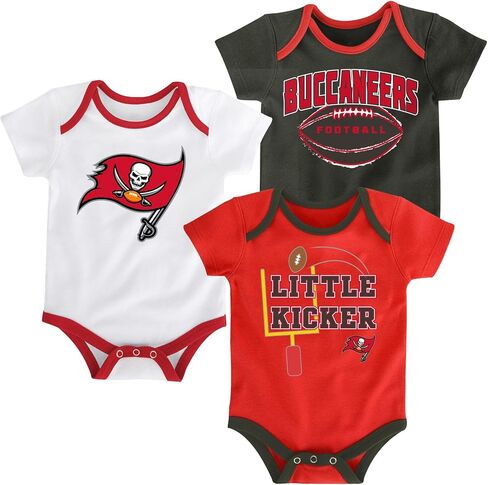 NFL Newborn Boys "3 Points" Bodysuit Set in Saudi Arabia