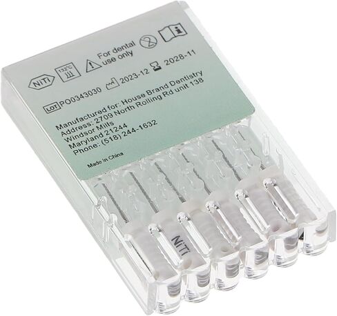 400302 HSB Endodontic K-Files NiTi 21mm #15 6/Pk in Saudi Arabia