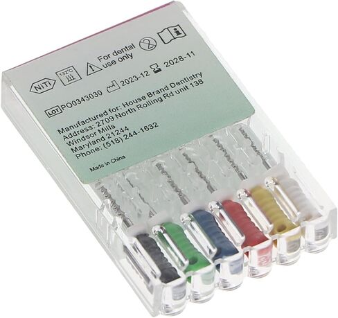 400310 HSB ماص K-Files NITI 21mm #45-80 6/PK in Saudi Arabia