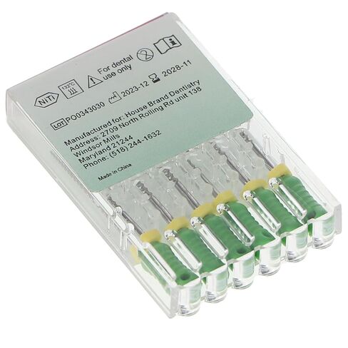 400330 HSB Endodontic K-Files NiTi 25mm #70 6/Pk in Saudi Arabia