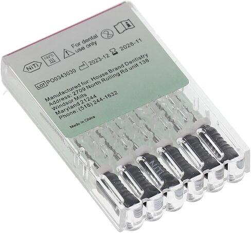 400315 HSB Endodontic K-Files NiTi 21mm #80 6/Pk in Saudi Arabia