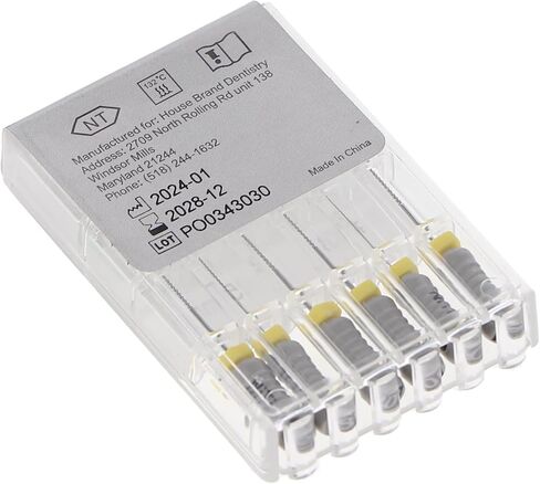 400316 HSB Endodontic K-Files NiTi 25mm #08 6/Pk in Saudi Arabia